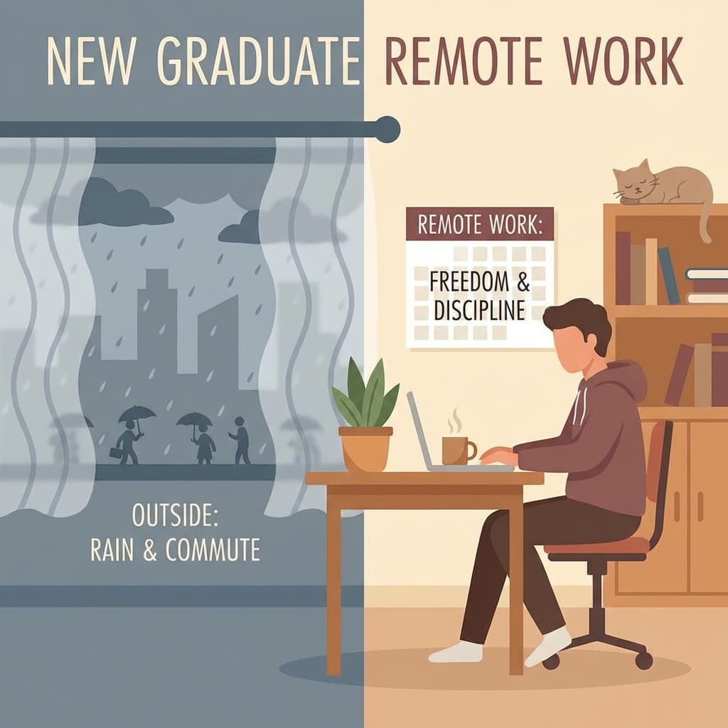 【2026年卒】新卒で完全テレワーク（フルリモート）は可能？在宅勤務ができる職種リストと「孤独死」しないための環境構築ガイド