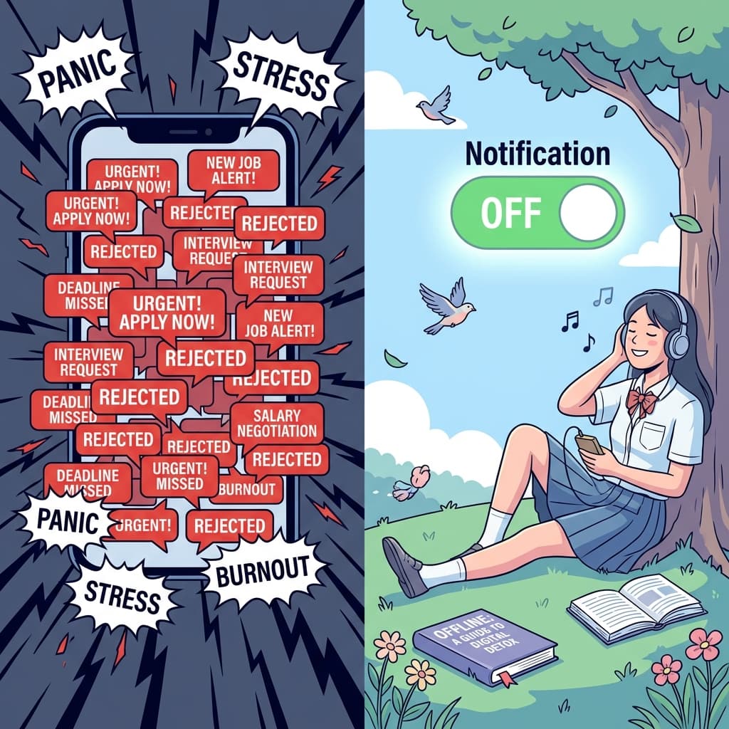 【就活鬱】オープンチャット通知が辛い…「オプチャ疲れ」から身を守るデジタルデトックス術