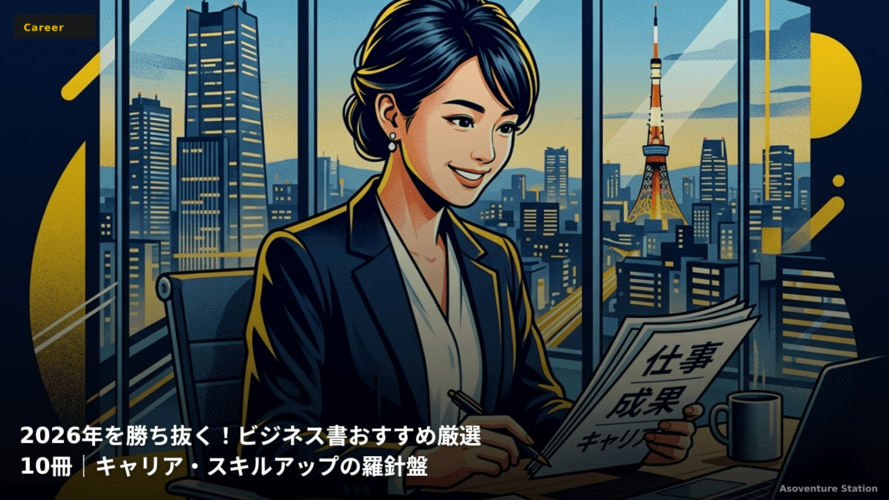 2026年を勝ち抜く！ビジネス書おすすめ厳選10冊｜キャリア・スキルアップの羅針盤