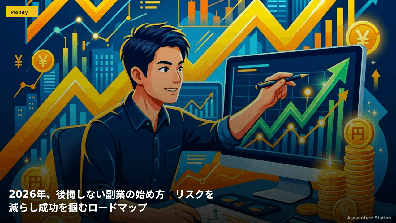 2026年、後悔しない副業の始め方｜リスクを減らし成功を掴むロードマップ